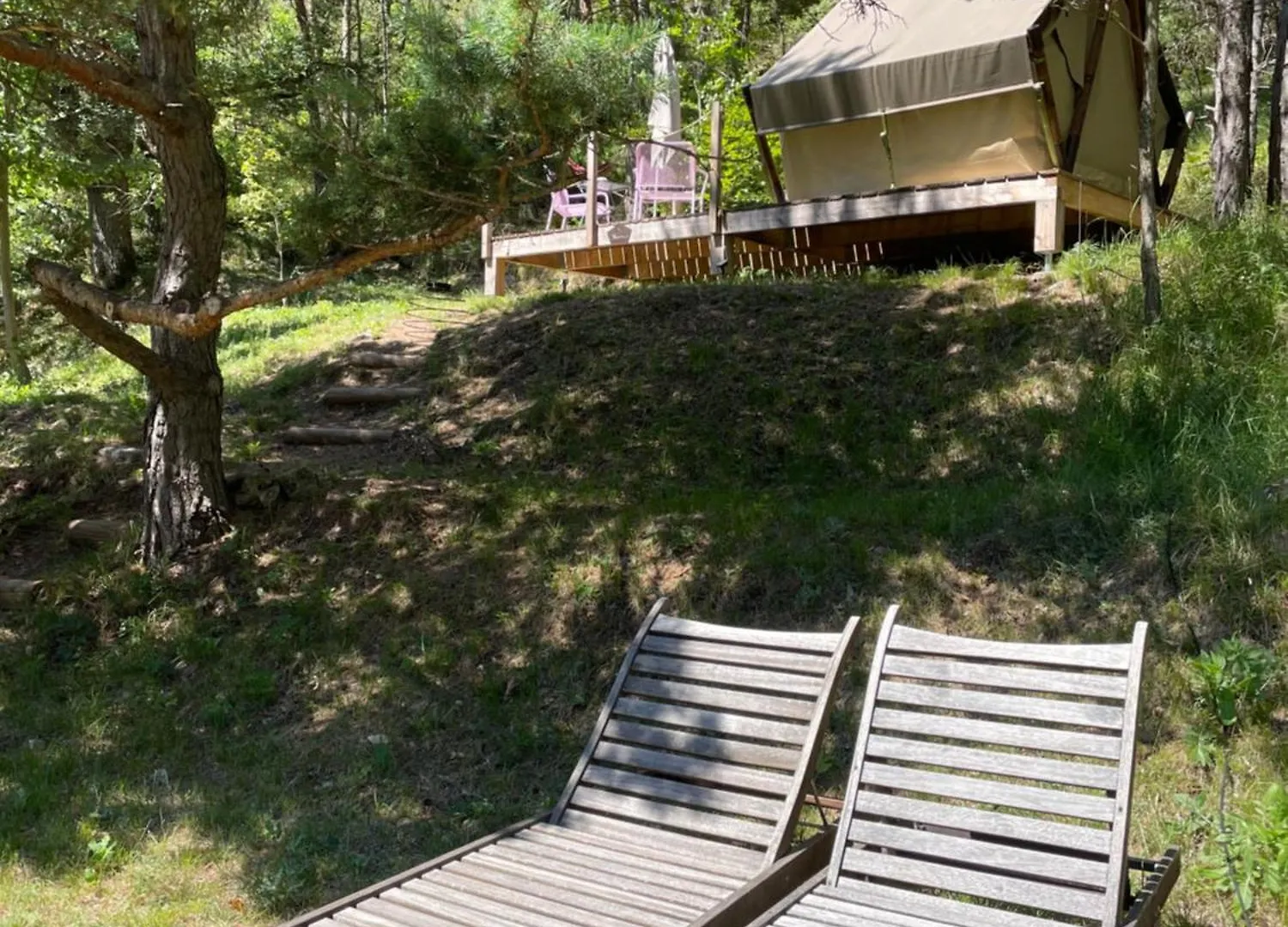 Camping Mon Repos Hotel Montmaur  Campsite Montmaur (Hautes-Alpes)